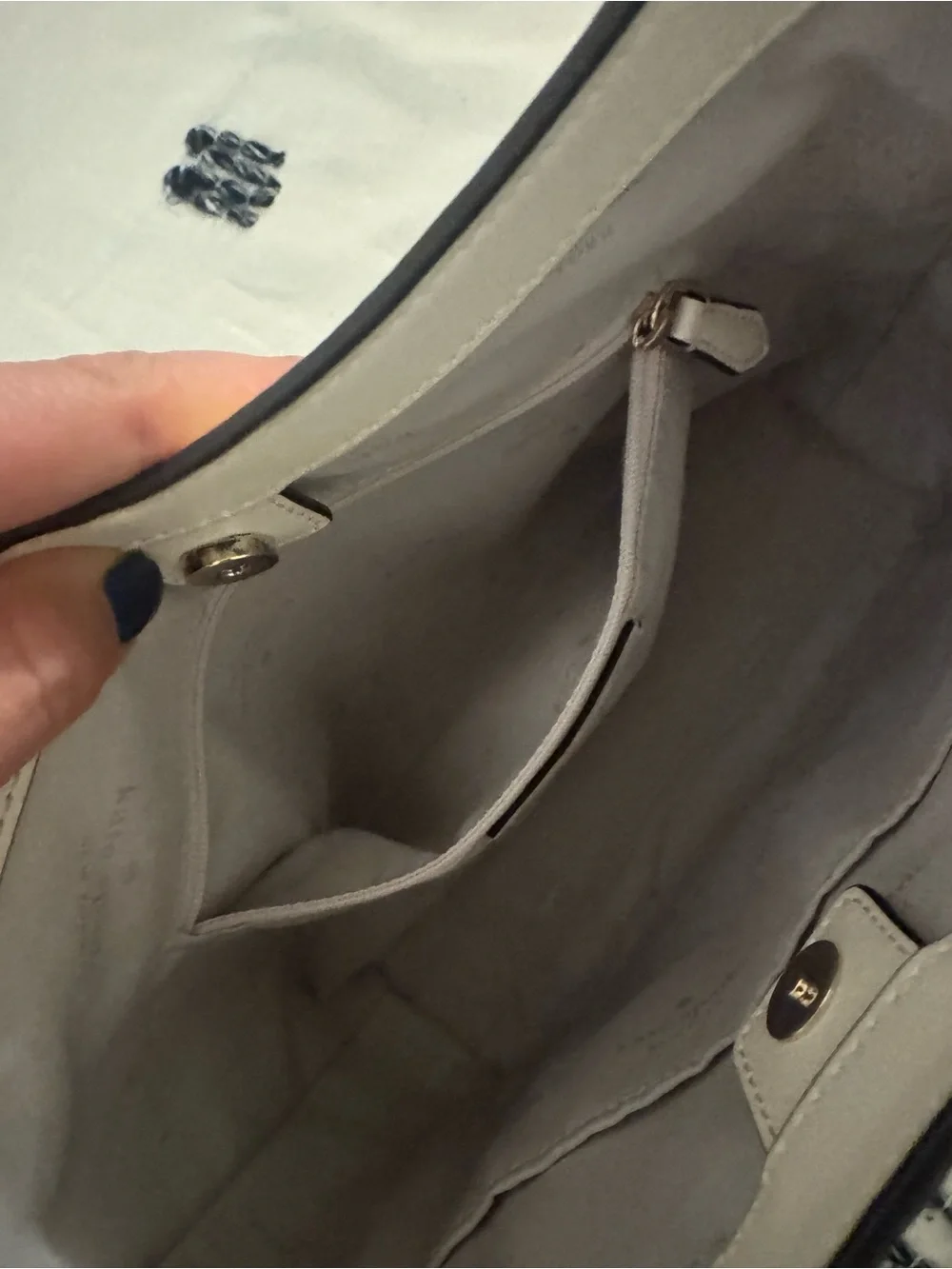 Kate spade White Leather Shoulder Bag